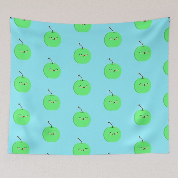 Item preview, Kawaii Cute Green Apple designed and sold by miller8888.