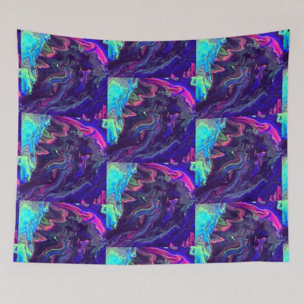 Item preview, Orange Abstract Under Black Light  designed and sold by HighOrb.