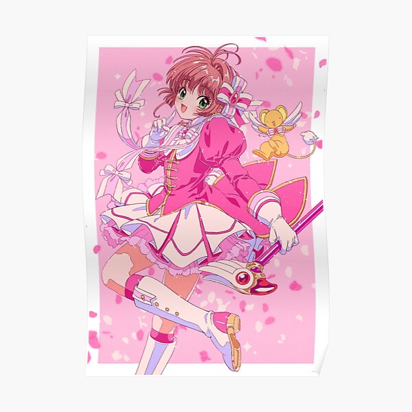 Cardcaptor Sakura Pinky Dream Poster By Popsugarunicorn Redbubble