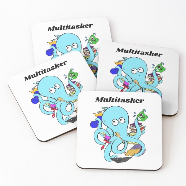 Item preview, Cute and Funny Octopus Multitasker Design designed and sold by Monica C. Webster.