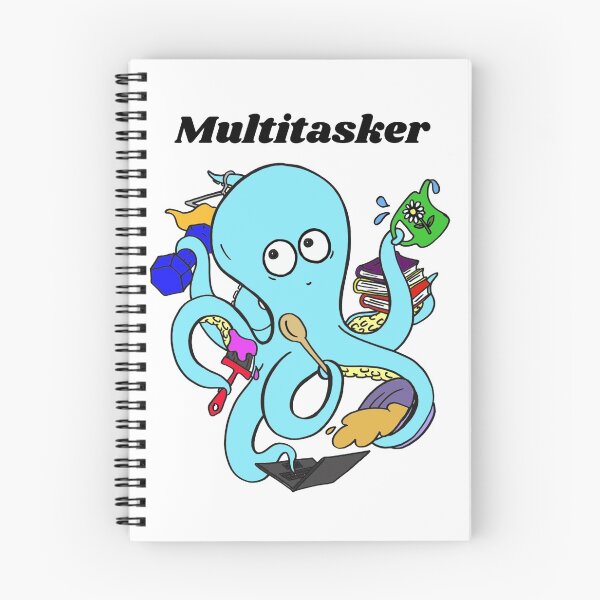Item preview, Cute and Funny Octopus Multitasker Design designed and sold by Monica C. Webster.