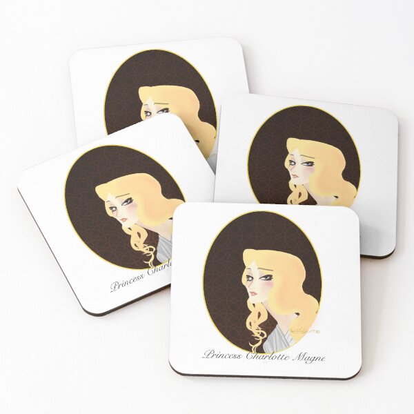 Item preview, Princess Charlotte Magne Calico designed and sold by evinearts.