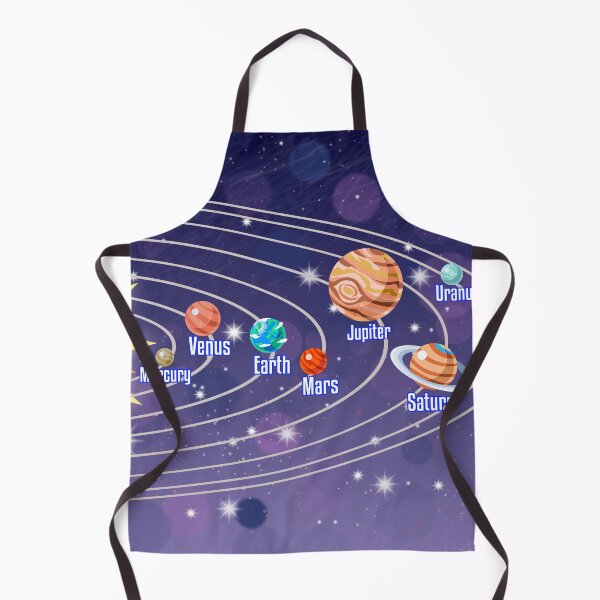 Item preview, A diagram of the planets in our solar system with the sun, planets names and space background designed and sold by mashmosh.