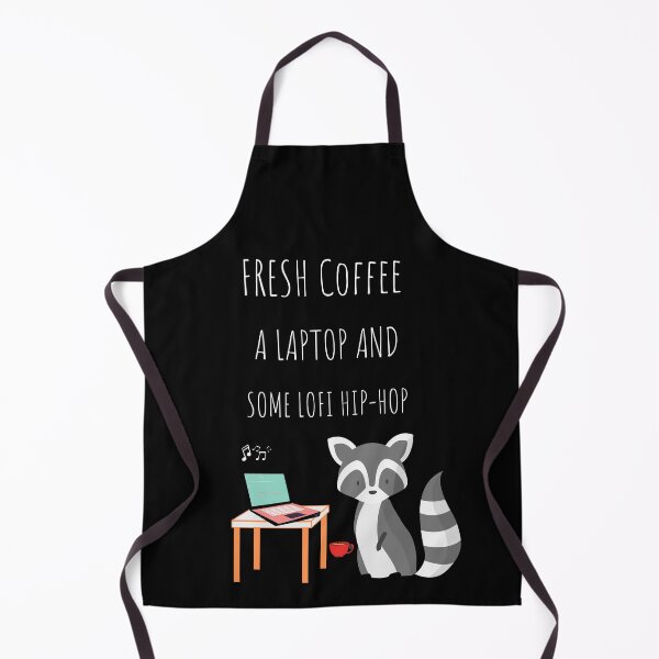 Item preview, Fresh Coffee, Laptop and some Lofi Hip-Hop. designed and sold by TeePartyHost.