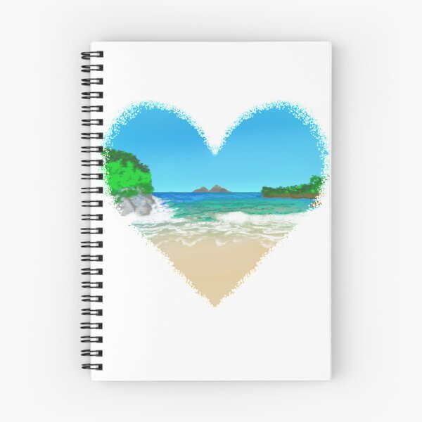 Item preview, Beach Destination Heart designed and sold by SoulHeart.