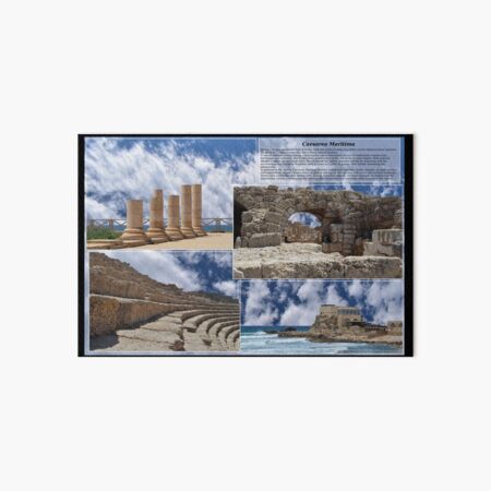 Caesarea Maritima, aka Caesarea Palestinae, Israel Art Board Print