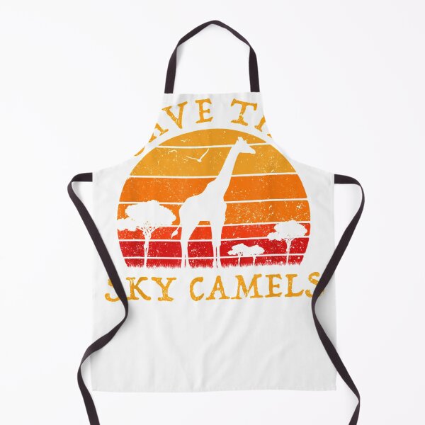 Item preview, Save The Sky Camels Giraffe Lover Retro Vintage Sunset Funny designed and sold by ChristianLucas.