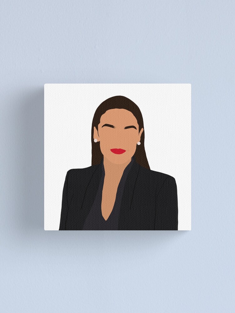 AOC Alexandria Ocasio-cortez Feminist Icon Print Wall Art