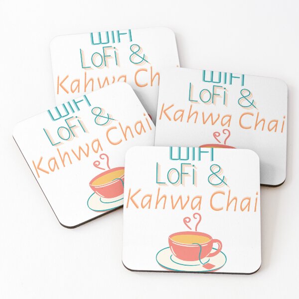 Item preview, Wifi, Lofi and Kahwa Chai designed and sold by TeePartyHost.