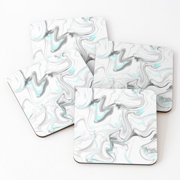 Item preview, Aqua and Gray Marble designed and sold by Lady-Lilac.