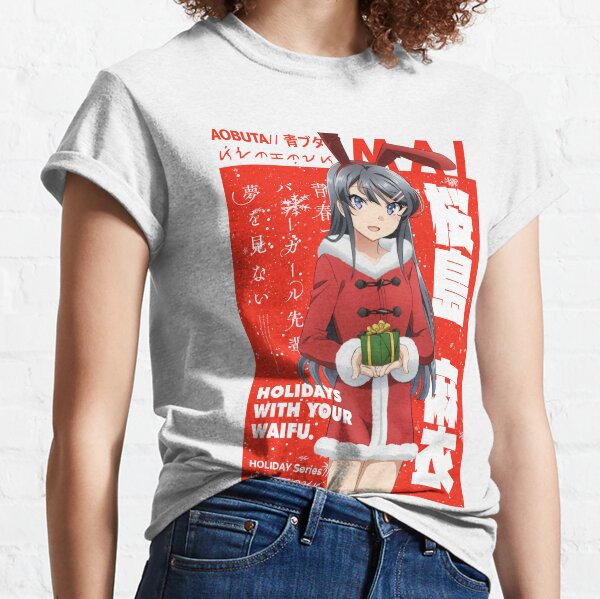 Anime Christmas T Shirts Redbubble - roblox meep city angelina ugly story youtube