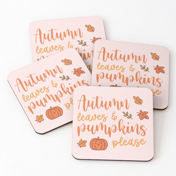 Item preview, Autumn Leaves and Pumpkins please - Cute fall vibes designed and sold by noryushi.