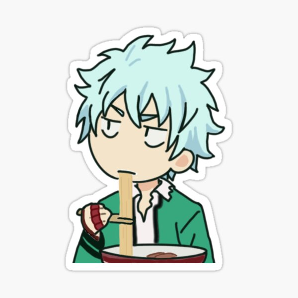lil kaido with ramen Sticker
