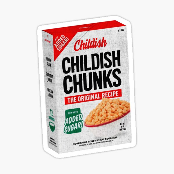 Item preview, TGFbro - "Childish Chunks" designed and sold by holywater.