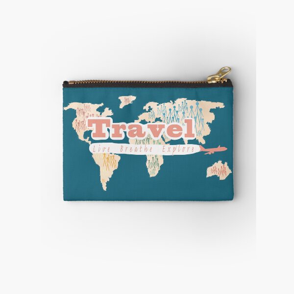 Item preview, Live, Breathe, Explore Map and Airplane designed and sold by HaanaSam.