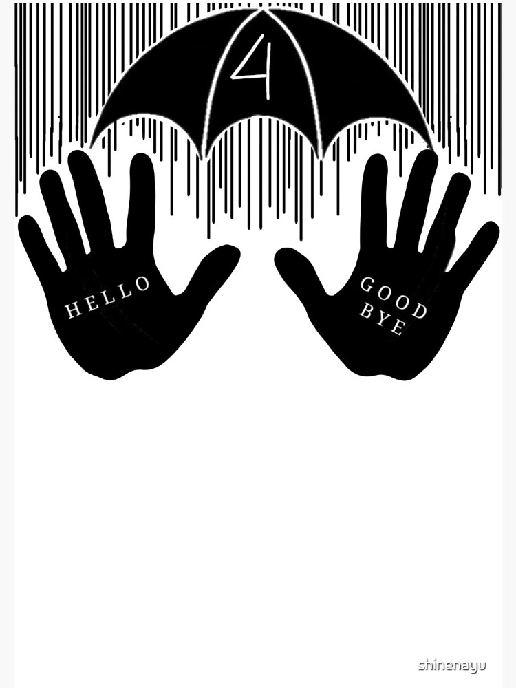 Cuaderno de espiral «The Umbrella Academy Hello Goodbye Klaus» de