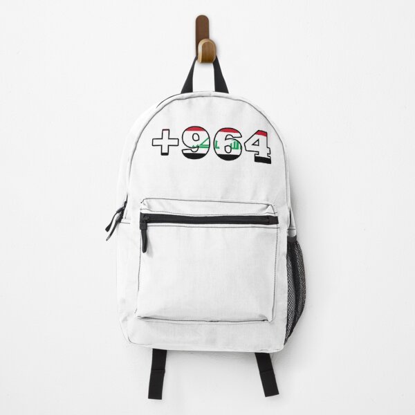Item preview, Iraq Flag on Country Code Stylish Design designed and sold by ArabCorner.