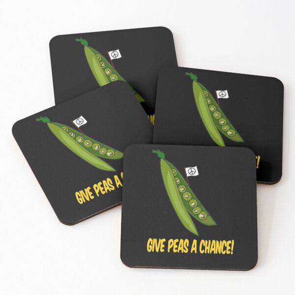 Item preview, Give peas a chance! designed and sold by Maria  Gonzalez.