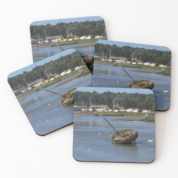 Item preview, Stranded Boat, River Deben 11.03am designed and sold by wiggyofipswich.