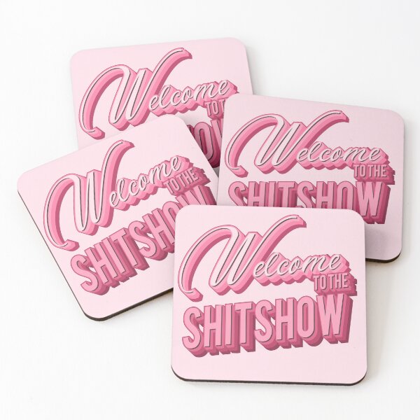 Item preview, Copy of Welcome to the Shitshow text in pink designed and sold by enriquepma.