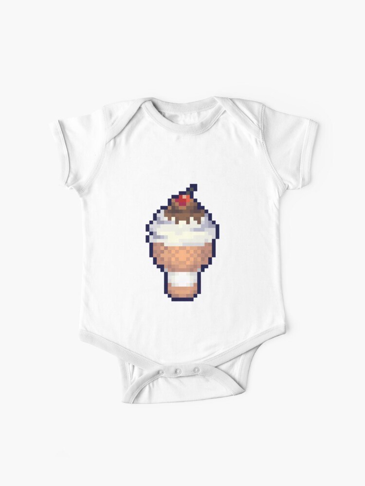 Pixel Ice Cream Baby One-Piece for Sale by chipdesigns