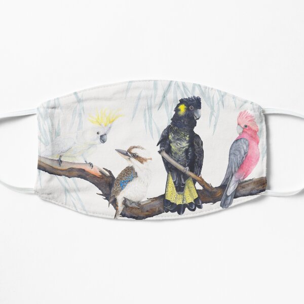 Iconic Aussies Flat Mask