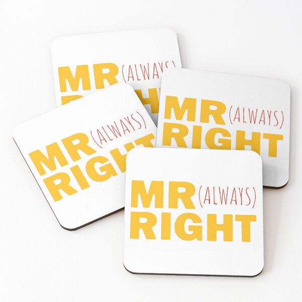 Item preview, MR Right (Always), Father's day designed and sold by ondrejcreates.