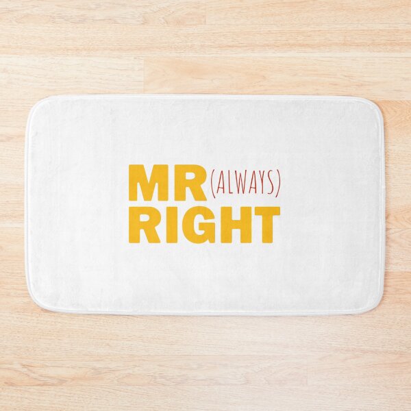 Item preview, MR Right (Always), Father's day designed and sold by ondrejcreates.