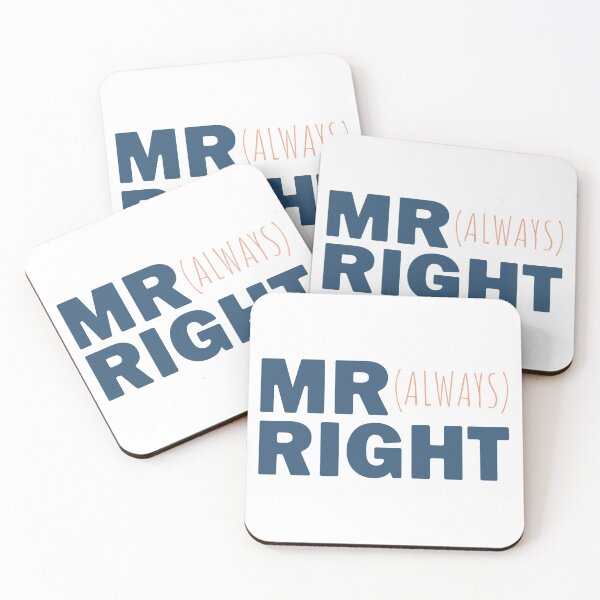 Item preview, MR Right (Always), Father's day designed and sold by ondrejcreates.