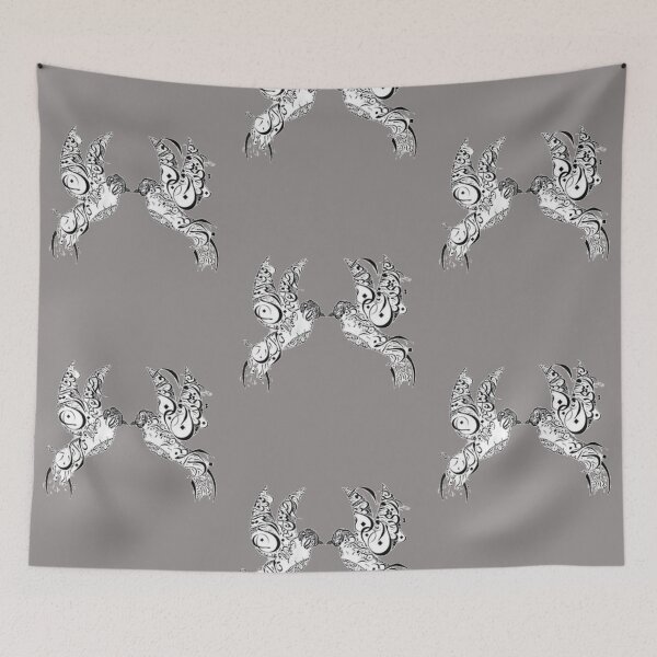 Item preview, Birds Image Arabic Calligraphy designed and sold by Mystery-shadow.