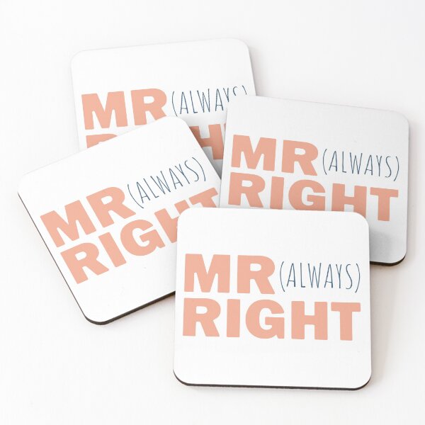 Item preview, MR Right (Always), Father's day designed and sold by ondrejcreates.