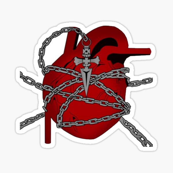 "Judgment Chain" Sticker by 92iBryan | Redbubble