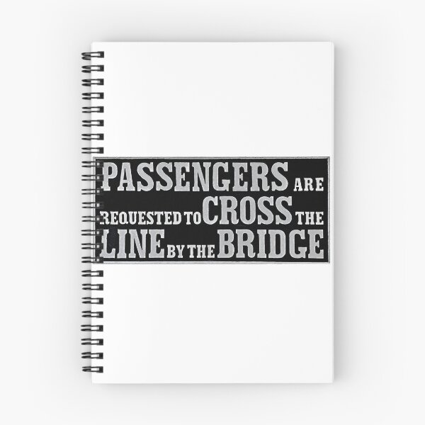 Item preview, Great Western Cross the Line sign designed and sold by Random Railways.