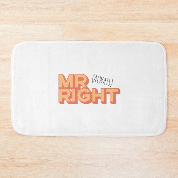 Item preview, MR Right (Always), Father's day 3D designed and sold by ondrejcreates.