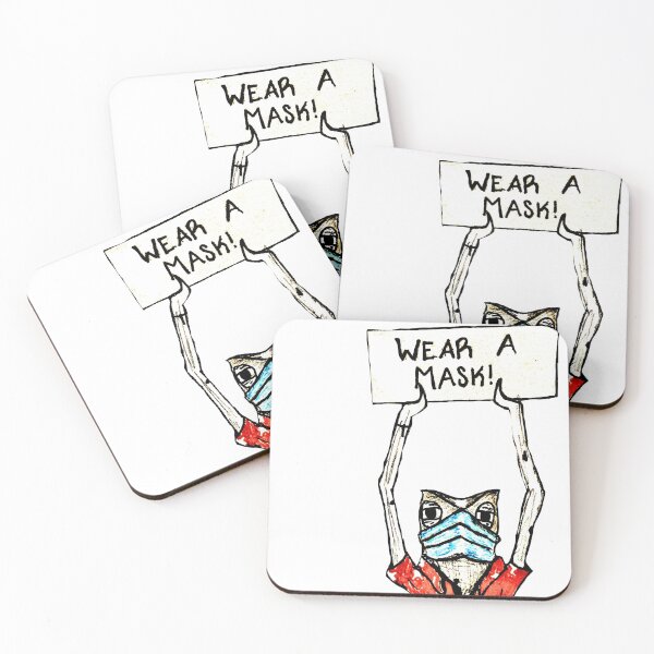 Item preview, WEAR A MASK – LARRY designed and sold by jyoungblut8.