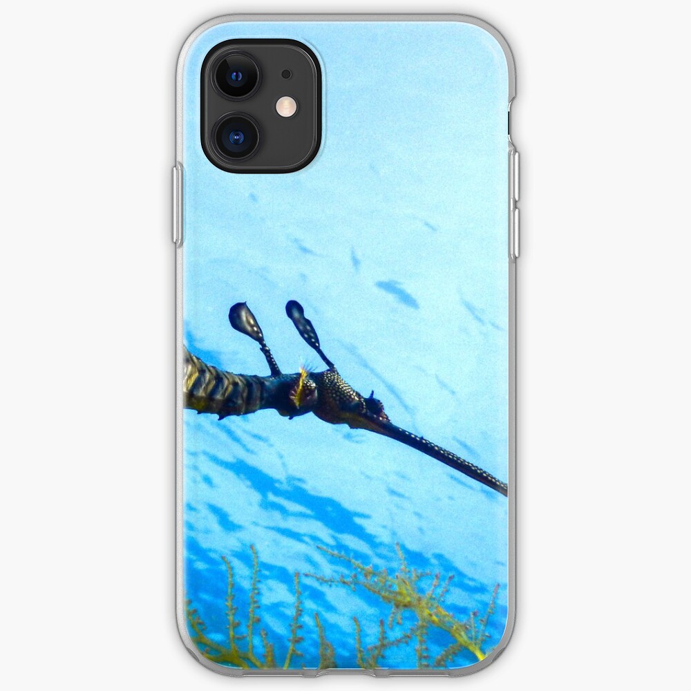 Weedy Seadragon with eggs under the sea iPhone Case & Cover