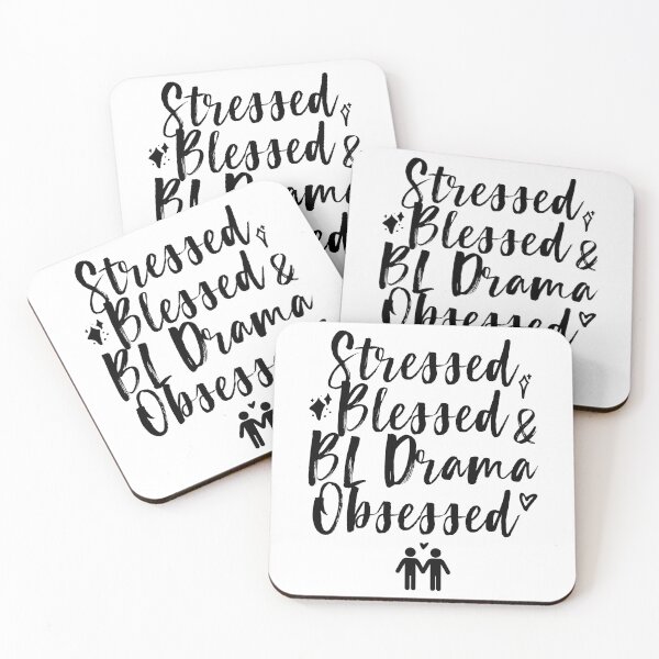 Item preview, Stressed Blessed BL Drama Obsessed 2 designed and sold by skeletonvenus.