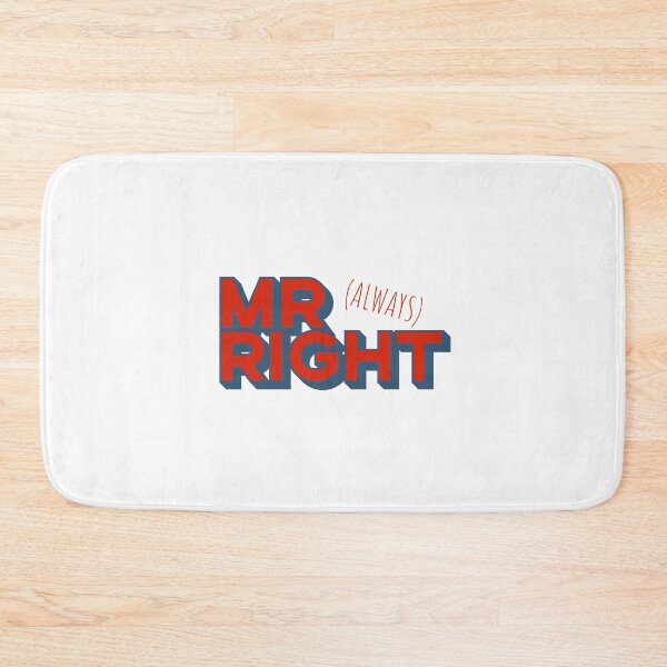 Item preview, MR Right (Always), Father's day 3D designed and sold by ondrejcreates.