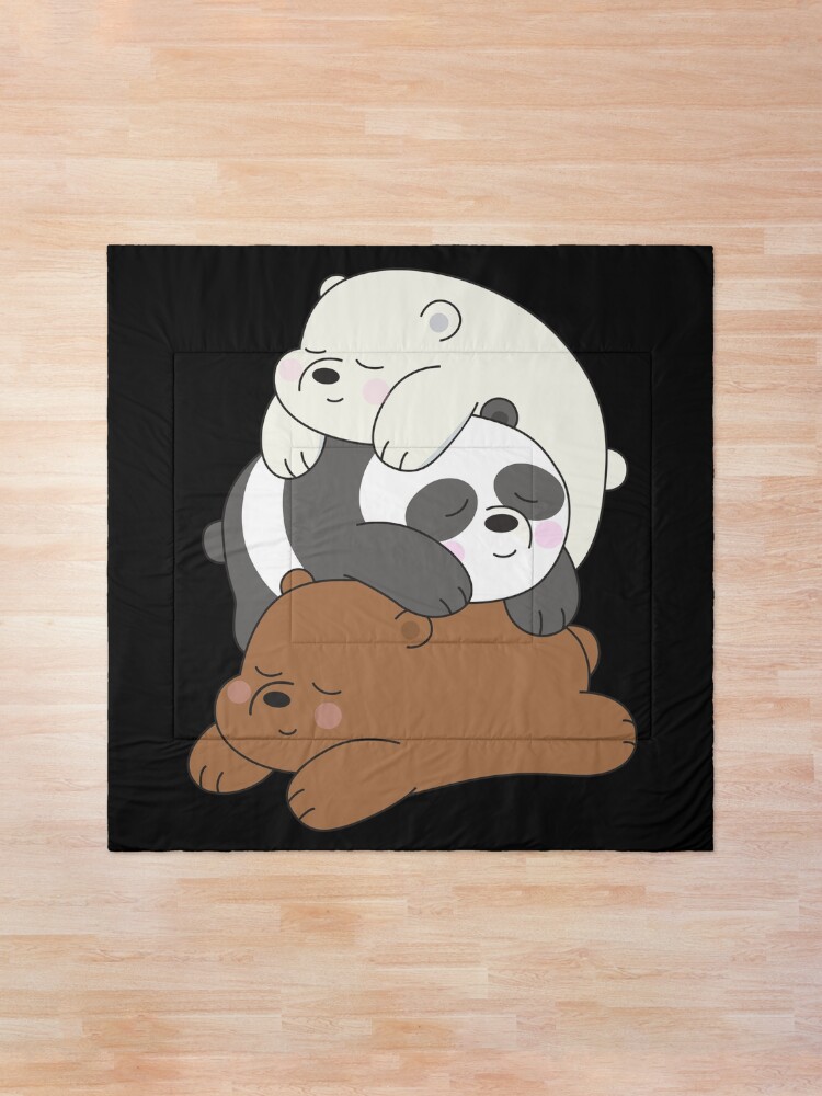 Alternate view of We Bare Bears Comforter