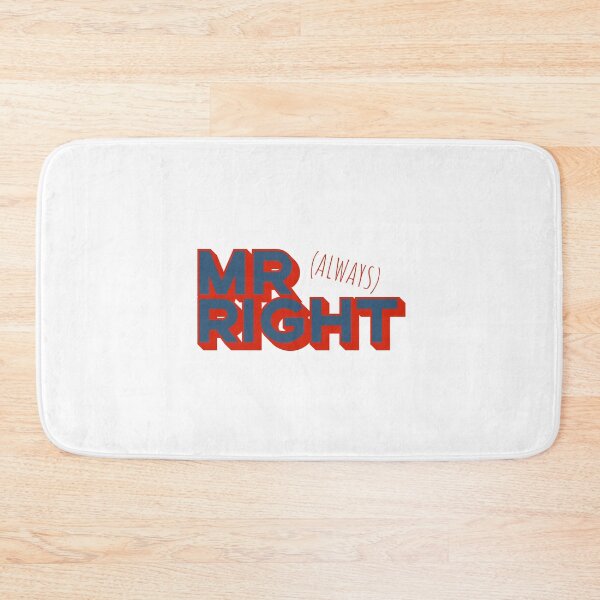 Item preview, MR Right (Always), Father's day 3D designed and sold by ondrejcreates.
