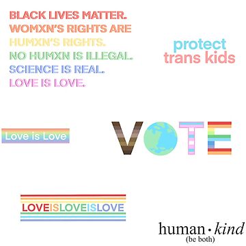 Artwork thumbnail, Social Justice Pack by baeareadesigns