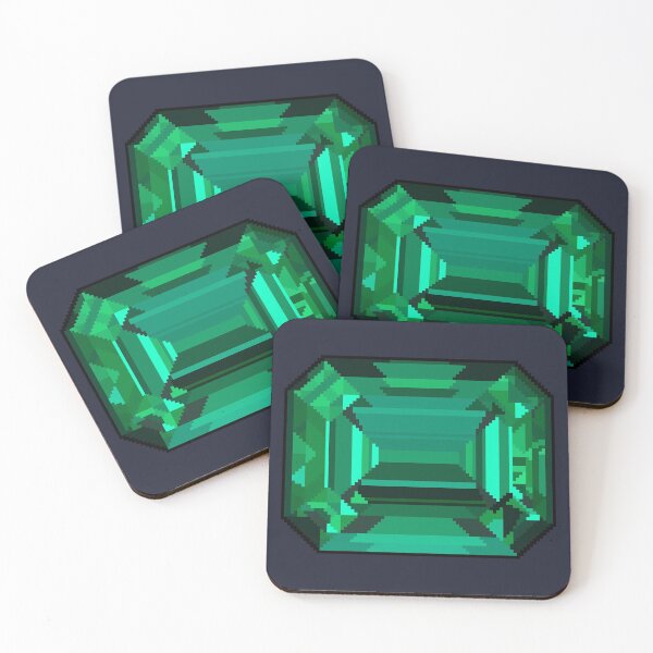 Item preview, Pixel Emerald designed and sold by chipdesigns.
