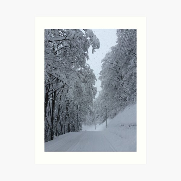 Nozawa Onsen Art Print