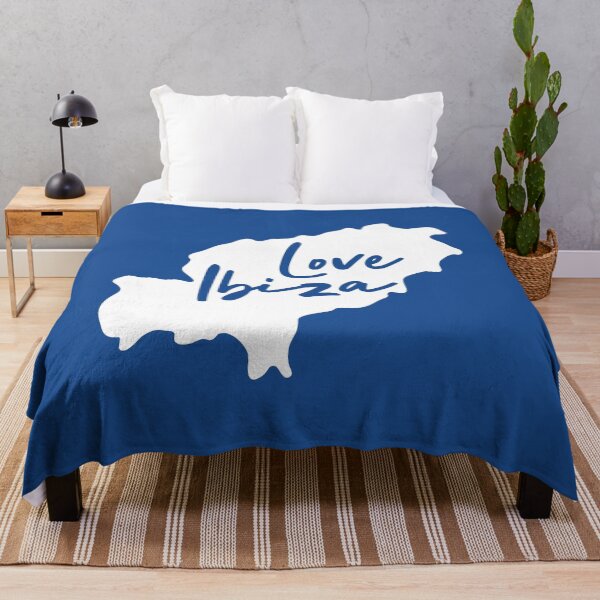 Item preview, Love Ibiza - Ibiza Silhouette Map Spain Europe designed and sold by mgoo.