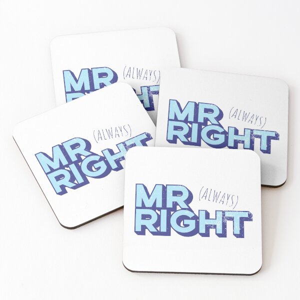 Item preview, MR Right (Always), Father's day 3D, Vintage designed and sold by ondrejcreates.