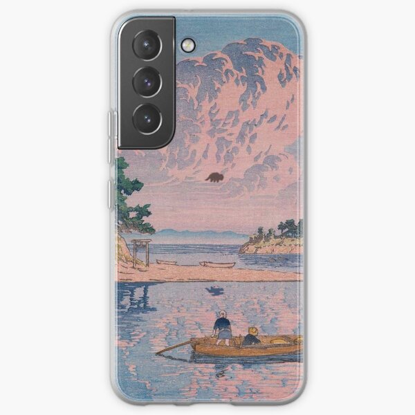 Sci-Fi Dream Beautiful Sky Moon Galaxy Man Dogs Earth Red Grass Phone Case Cover 