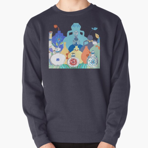collection of pots from hot countries Pullover Sweatshirt