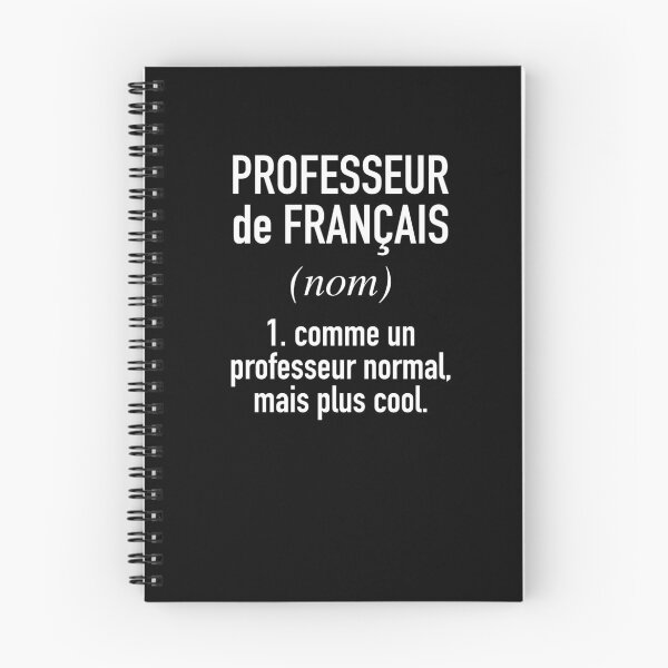 Item preview, Profesor de francés (masculino) - en lengua francesa designed and sold by HiddenVerb.