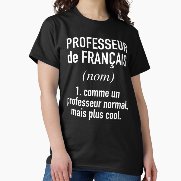 Item preview, French Teacher (Male) - in French Language designed and sold by HiddenVerb.
