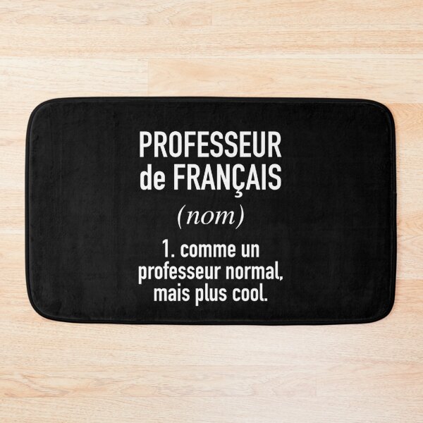 Item preview, French Teacher (Male) - in French Language designed and sold by HiddenVerb.